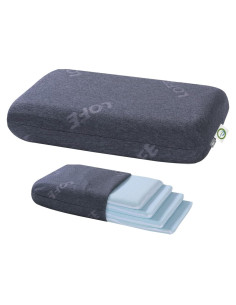 Almohada Ajustable LOFE Espuma de Memoria 60x36cm - 4 Alturas