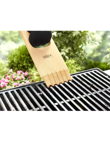 Raspador de Parrilla de Madera Weber 45x14cm