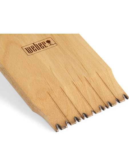 Raspador de Parrilla de Madera Weber 45x14cm Raspador de Parrilla de Madera Weber 45x14cm