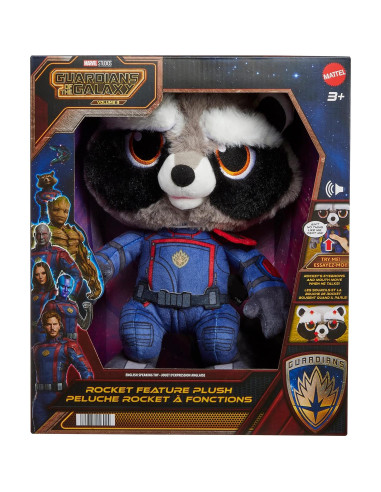 Peluche Cohete Mapache Marvel Guardianes de la Galaxia