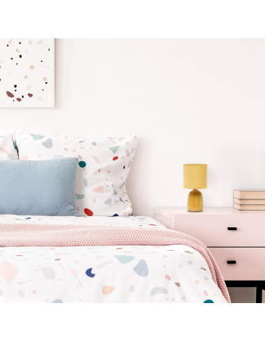 Lámpara de Mesa Simple Designs LT1134-MST Cerámica 25.5 cm Amarillo Mostaza