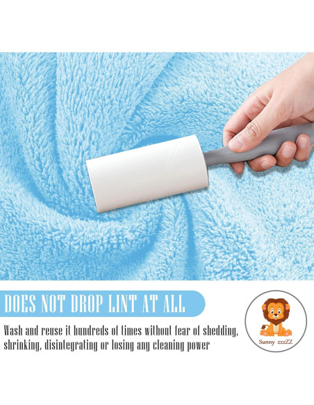 Paquete de 24 paños de cocina reutilizables Sunny zzzZZ 25.4 cm