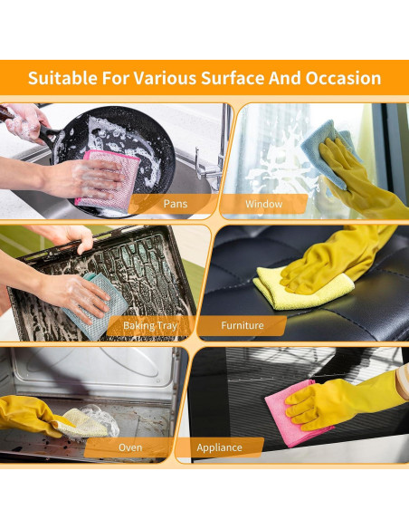 Paño de limpieza de microfibra Inkhut 10 unidades 25.4x25.4cm