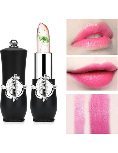 Bálsamo Labial de Gel Firstfly 6 Piezas Cambio de Color