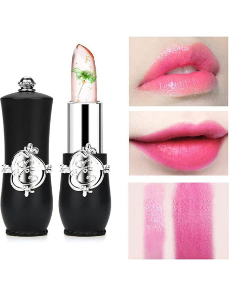 Bálsamo Labial de Gel Firstfly 6 Piezas Cambio de Color