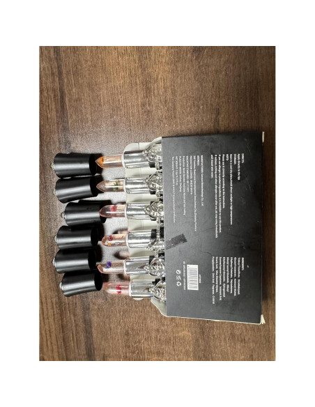 Bálsamo Labial de Gel Firstfly 6 Piezas Cambio de Color