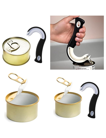 Abre Latas Manual LVYKING con Mango Antideslizante 1 Paquete