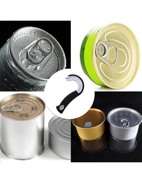 Abre Latas Manual LVYKING con Mango Antideslizante 1 Paquete