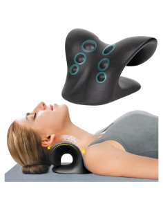 Estirador de Cuello ComfortLife para Alivio del Dolor - Negro