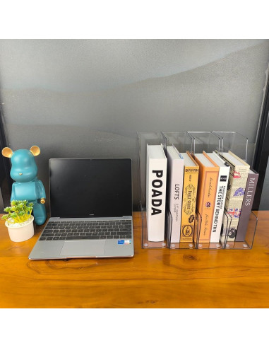 Soporte Vertical Organizador de Documentos RHONZHAO 4 Piezas