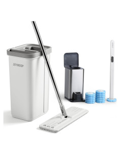 Juego de Limpieza JOYMOOP: Mopa, Cubo y Cepillo Inodoro