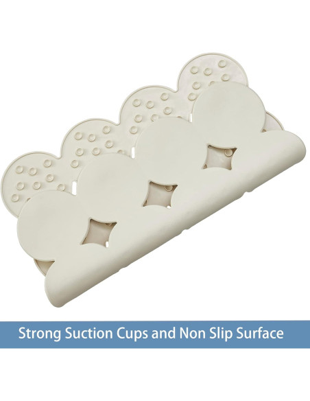 Alfombrilla de Ducha Antideslizante Webos Beige 53x53 cm