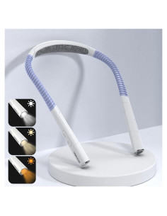 Luz de Lectura LED Vekkia Recargable para el Cuello 3 Colores