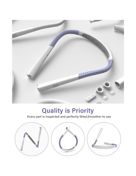 Luz de Lectura LED Vekkia Recargable para el Cuello 3 Colores