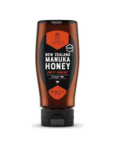 Miel Cruda Manuka Nate MGO 83+ UMF 5+ 373 g Squeeze