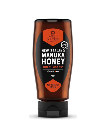 Miel Cruda Manuka Nate MGO 83+ UMF 5+ 373 g Squeeze