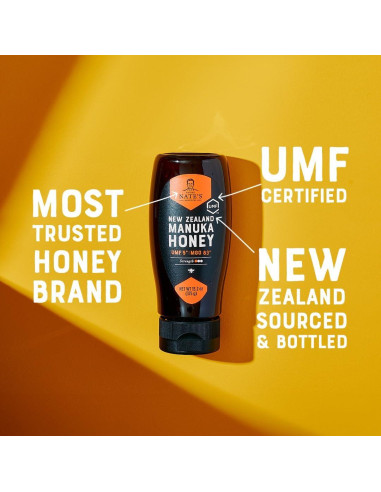 Miel Cruda Manuka Nate MGO 83+ UMF 5+ 373 g Squeeze