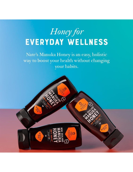 Miel Cruda Manuka Nate MGO 83+ UMF 5+ 373 g Squeeze