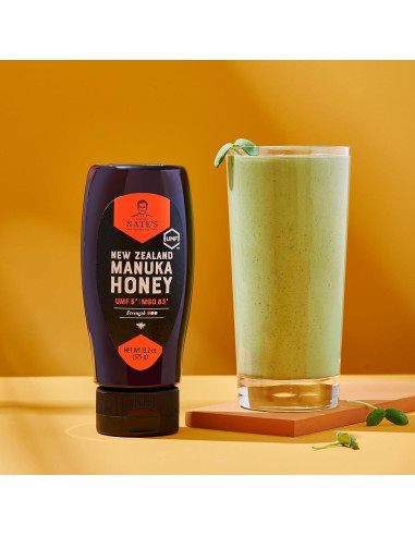 Miel Cruda Manuka Nate MGO 83+ UMF 5+ 373 g Squeeze