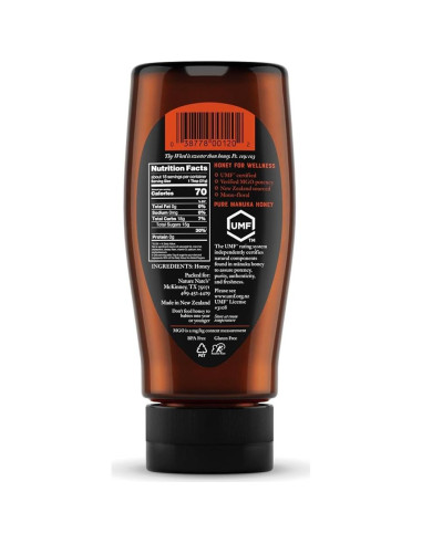 Miel Cruda Manuka Nate MGO 83+ UMF 5+ 373 g Squeeze