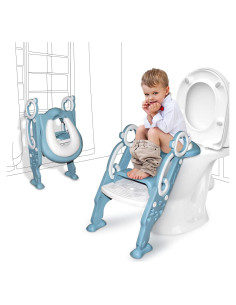Asiento de Inodoro para Niños GrowthPic Azul Ajustable