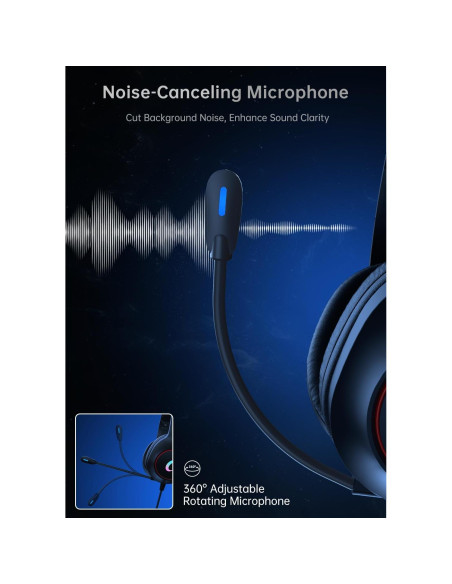 Auriculares Gaming Syndesmos CM7002 con Sonido Surround 7.1