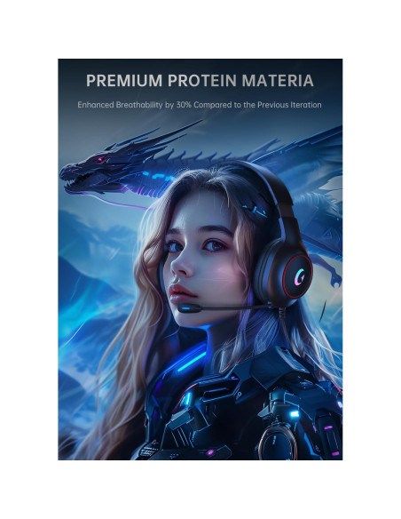 Auriculares Gaming Syndesmos CM7002 con Sonido Surround 7.1