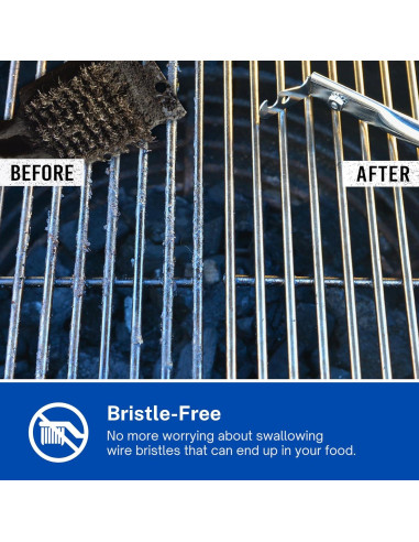 Raspador de Parrilla Grill Floss 12.7x58.4cm Acero Inoxidable