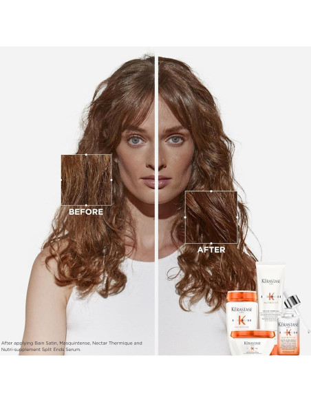 Champú Kérastase Nutritive Bain Satin 250 ml - Hidratación para Cabello Seco