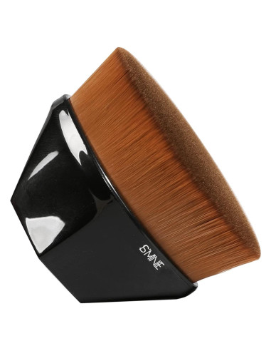 Brocha de Maquillaje ISMINE Kabuki Hexágono para Base y Rubor