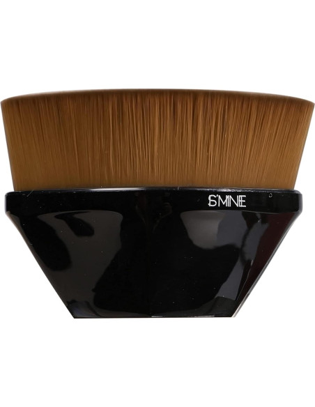 Brocha de Maquillaje ISMINE Kabuki Hexágono para Base y Rubor