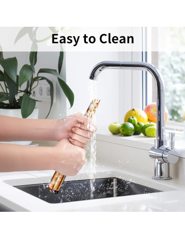 Set de 5 Pares de Palillos Japoneses Reutilizables MFJUNS 22.4 cm