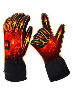 Guantes Calentados Eléctricos GEMSTONEGO 7.4V Impermeables