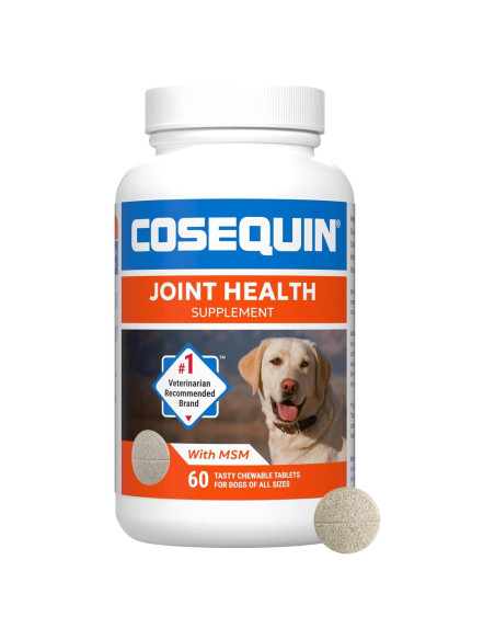 Suplemento Articular Cosequin para Perros 60 Tabletas Masticables