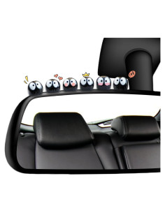 35 Pcs Espíritus de Hollín Negros RAPUDA para Decoración Automotriz