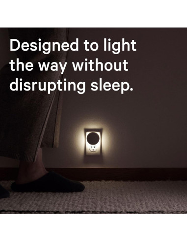 Luz Nocturna Glow Casper - Sensor de Movimiento, 12 Lúmenes