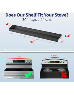 Estante Magnético de Acero Inoxidable Mount Walker 76 cm Negro 2