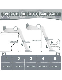 Asiento de Entrenamiento para Baño Antideslizante Gris - Ajustable 2