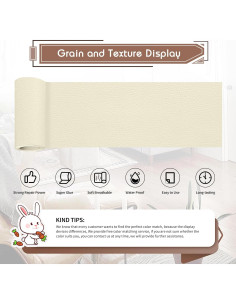 Cinta de Reparación de Cuero KING MOUNTAIN 10.16x160 cm Beige 2