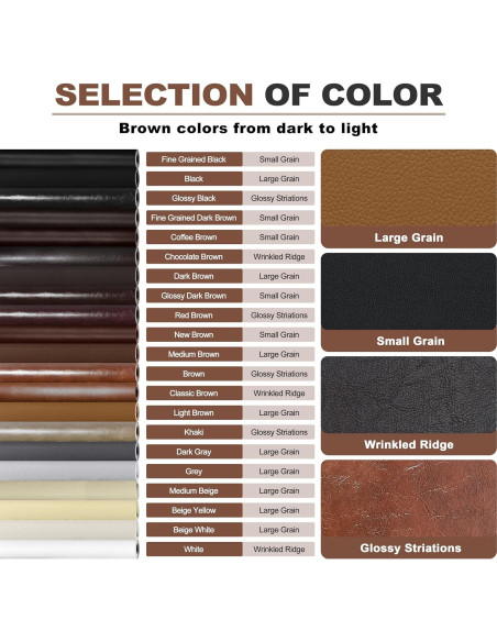 Cinta de Reparación de Cuero KING MOUNTAIN 10.16x160 cm Beige