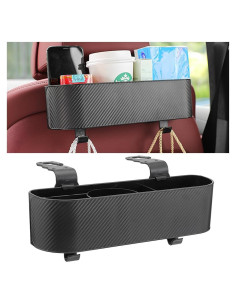 Organizador de Respaldo de Asiento BELOMI Negro 29.5x7.6x7.9cm