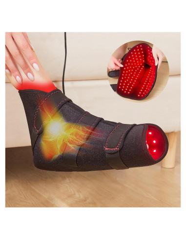 Botas de Luz Roja JOBYNA 660nm y Infrarroja 850nm Talla Única