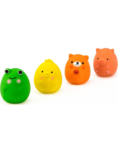 Juguetes para Perros Pequeños Chiwava 4 Piezas Láttex 5cm