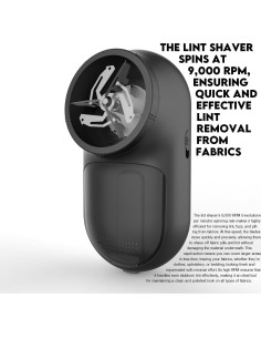 Afeitadora de tela recargable Lemontec V03 - Elimina pelusas 2