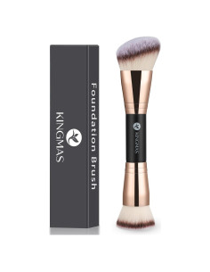 Brocha de Maquillaje KINGMAS Doble Cara Kabuki 180mm