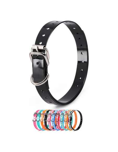 Correa de perro impermeable LuckinPET 1.9 cm x 71.1 cm ajustable