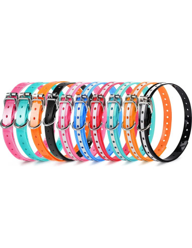 Correa de perro impermeable LuckinPET 1.9 cm x 71.1 cm ajustable