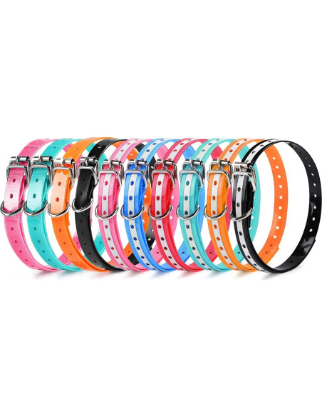 Correa de perro impermeable LuckinPET 1.9 cm x 71.1 cm ajustable