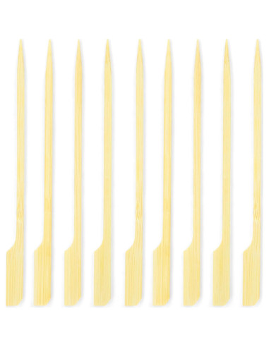 Pinchos de Bambú Natural DecorRack 15 cm - 100 Unidades