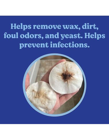 Toallitas Limpiadoras de Oídos Angels' Eyes 100 Unidades